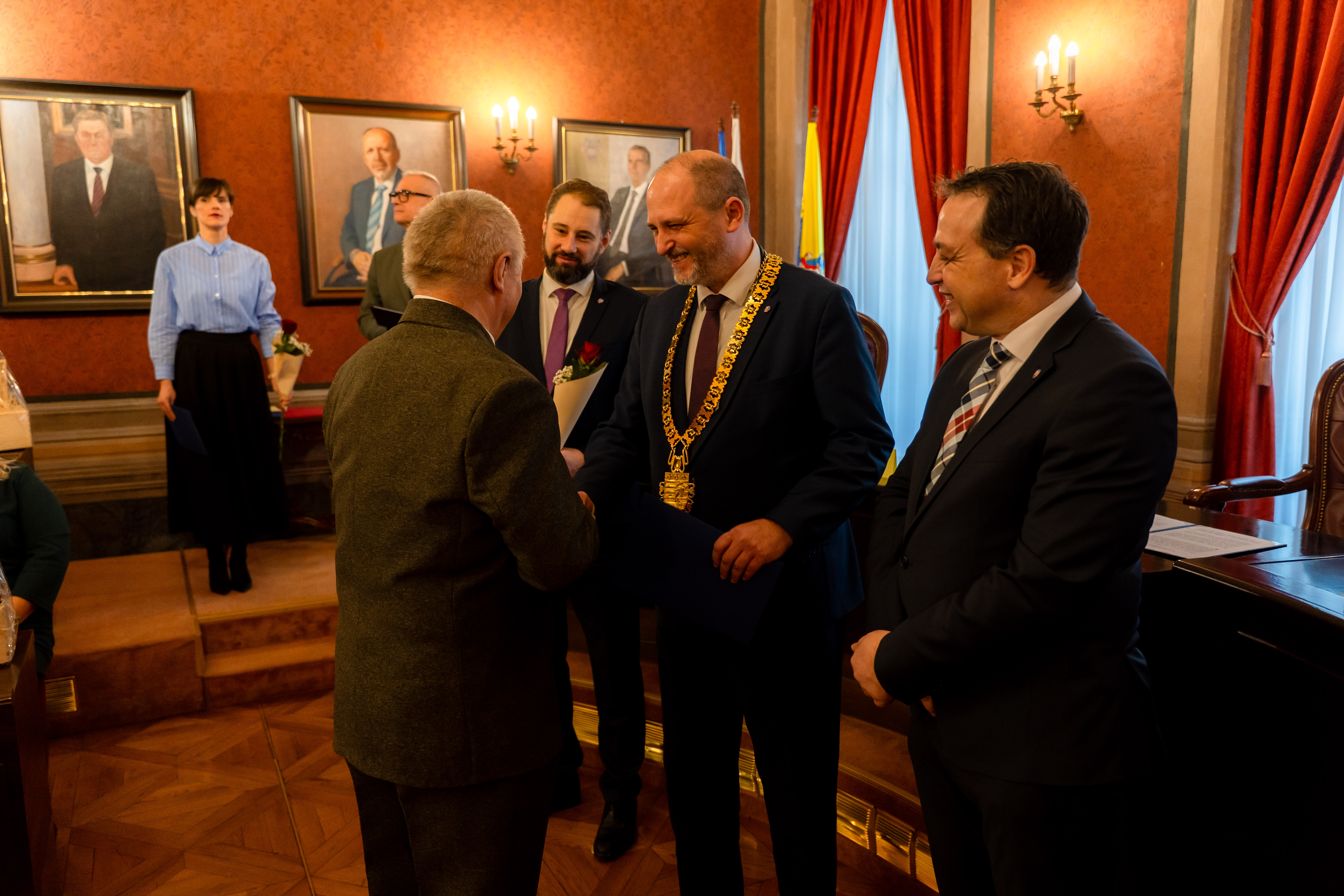 Novorocne prijatie jubilantov Magistratu mesta Kosice-77